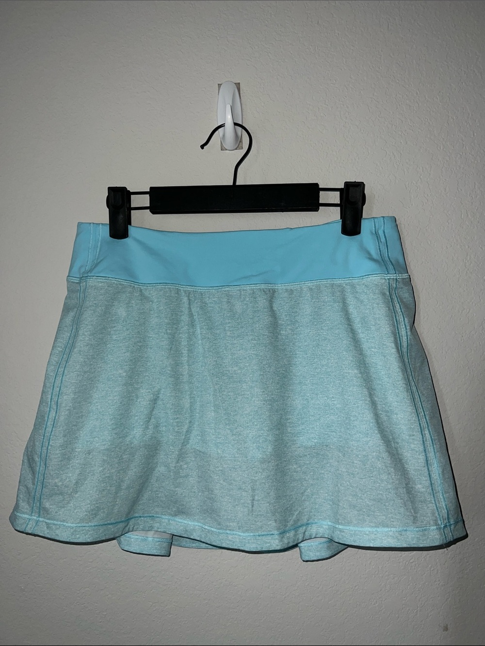 Lululemon Pace Rival Skirt (Tall) *No Panels 15" Heather Lux Multi Icing Blue 6